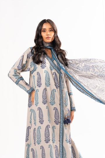 Alkaram Studio SS-12-1-24 Off White Spring Summer Collection Online Shopping